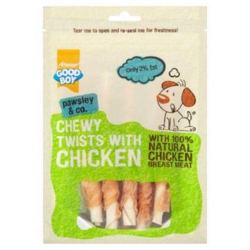 Picture of Good Boy Dog Treats Chewy Twists with Chicken 90g x 10