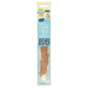 Picture of Good Boy Dog Treats Mega Chewy Twist with Duck 70g x 18