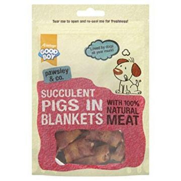 Picture of Good Boy Dog Treats Succulent Pigs in Blankets 80g x 10