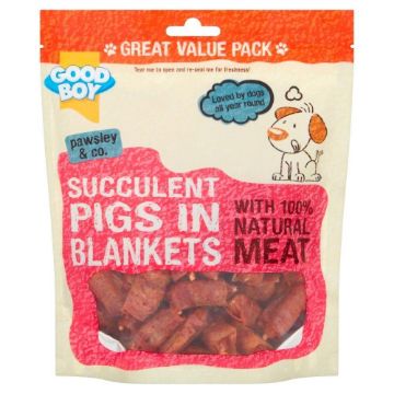 Picture of Good Boy Dog Treats Succulent Pigs in Blankets 320g x 6