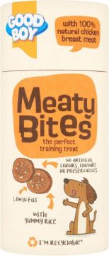 Picture of Good Boy Meaty Bites Chicken & Rice 70g x 6