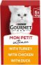 Picture of Gourmet Mon Petit Intense Turkey/Chicken/Duck 50g 6pk x 8