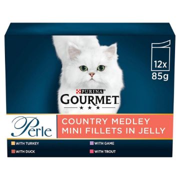 Picture of Gourmet Perle Pouch Country Medley in Jelly 85g 12-Pack x 4