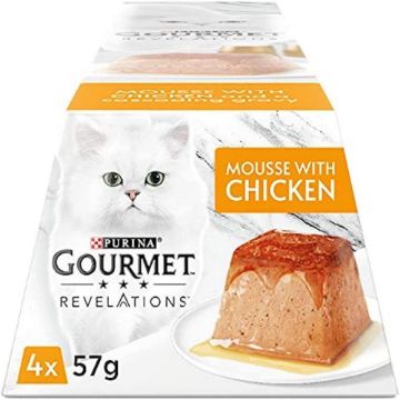 Picture of Gourmet Revelations Pots Chicken Mousse in Gravy 57g 4pk x 6