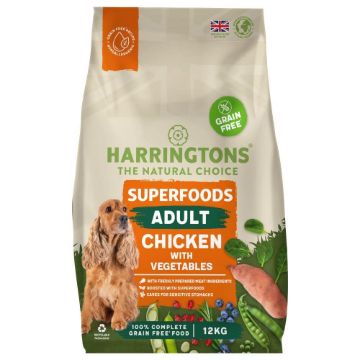 Picture of Harringtons Adult Grain-Free Superfoods Chicken 12kg