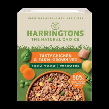 Picture of Harringtons Dog Tray Chicken & Potato 400g x 8