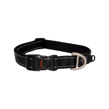 Picture of ROGZ Classic Collar Black XL 43-70cm x 1
