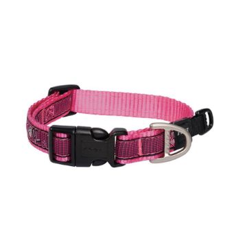 Picture of ROGZ Fancy Dress Collar Pink Love Medium 26-40cm x 1