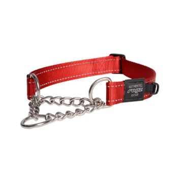 Picture of ROGZ Control Chain Collar Red Extra Large 50-70cm x 1