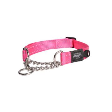Picture of ROGZ Control Chain Collar Pink Large 37-56cm x 1