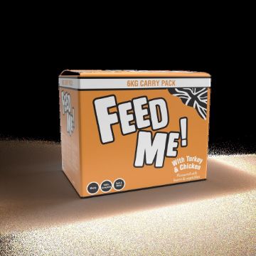 Picture of FEED ME! Complete Turkey & Chicken 6kg Carry Pack