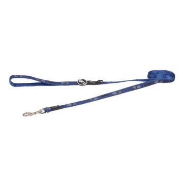 Picture of ROGZ Fancy Dress Lead Navy Paw Small 1.8m x 1