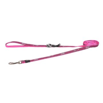 Picture of ROGZ Fancy Dress Lead Pink Love Paw Small x 1.8m x 1