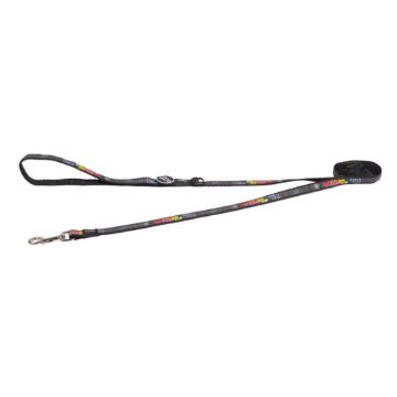 Picture of ROGZ Fancy Dress Lead Multi Bone Small 1.8m x 1