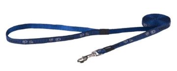 Picture of ROGZ Fancy Dress Lead Navy Paw Large 1.4m x 1