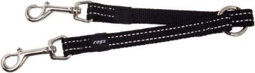 Picture of ROGZ Utility Double Split Lead Medium Black x 1