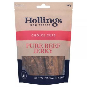 Picture of Hollings Pure Beef Jerky 100g x 8