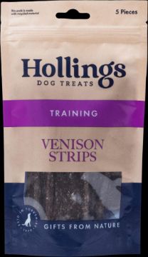 Picture of Hollings 100% Natural Venison Strips 5-pack x 12