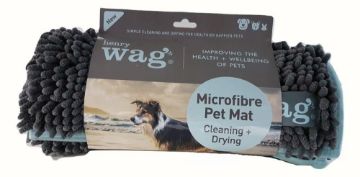 Picture of Henry Wag Microfibre Noodle Mat Grey Large 80cm x 65cm x 1