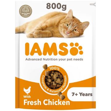 Picture of Iams Senior 7+ Cat Chicken 800g