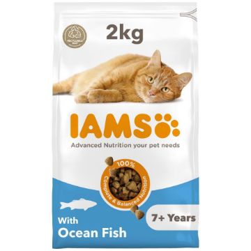 Picture of Iams Senior 7+ Cat Ocean Fish 2kg