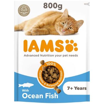 Picture of Iams Senior 7+ Cat Ocean Fish 800g