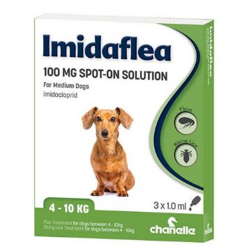 Picture of Imidaflea 100mg Spot-on Medium Dog 3 tube x 1