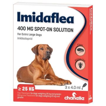 Picture of Imidaflea 400mg Spot-on Extra Large Dogs 3 tube x 1