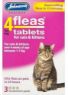 Picture of Johnson's 4-Fleas Cat & Kitten Flea Tablets 3 Treatment x 1
