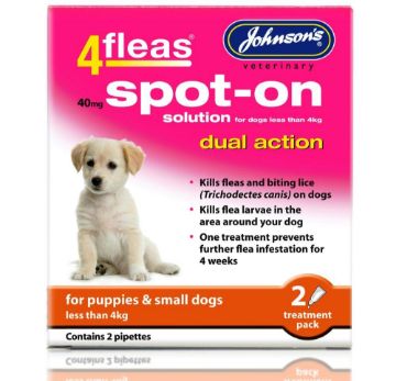 Picture of Johnson's 4-Fleas Puppy Spot-On Drops x 1