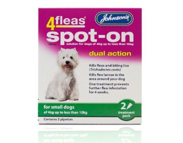 Picture of Johnson's 4-Fleas Small Dog Spot-On Drops x 1