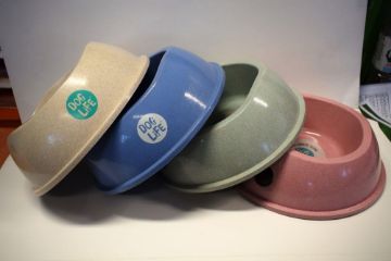 Picture of Dog Life Non-Tip Non-Slip Bio-Plastic Wheat Bowl 560ml x 1