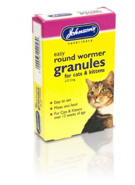Picture of Johnson's Cat Easy Worming Granules x 6