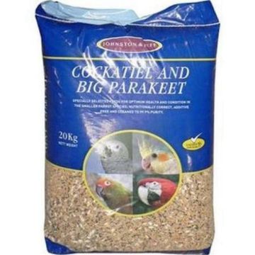 Picture of J&J Cockatiel & Parakeet Mix 20kg