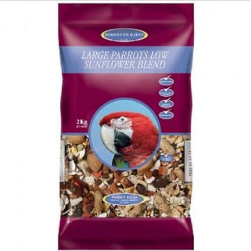 Picture of J&J Large Parrot Low Sunflower 2kg