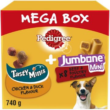 Picture of Pedigree Jumbone Small & Tasty Mini MEGA BOX 740g x 1