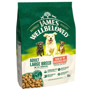 Picture of JWB Adult Dog Large Breed Chicken & Rice 15kg