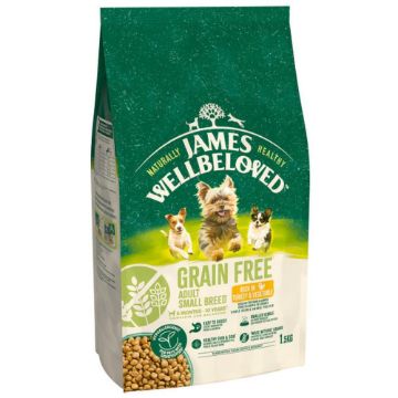 Picture of JWB Adult Small Breed Dog Grain Free Turkey & Veg 1.5kg
