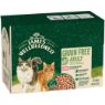 Picture of JWB Adult Cat Pouch Grain Free Salmon Gravy 85g x 12