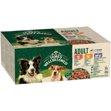 Picture of JWB Adult Dog Can Variety 400g 12pk