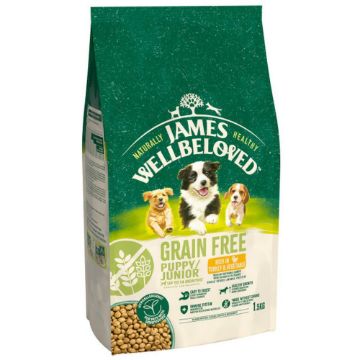 Picture of JWB Puppy / Junior Grain Free Turkey & Veg 1.5kg