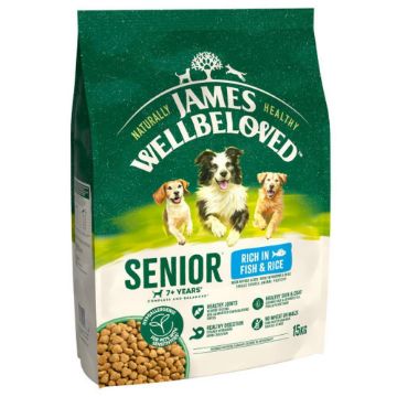 Picture of JWB Senior Dog Fish & Rice 15kg
