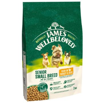 Picture of JWB Senior Dog Small Breed Turkey & Rice 7.5kg