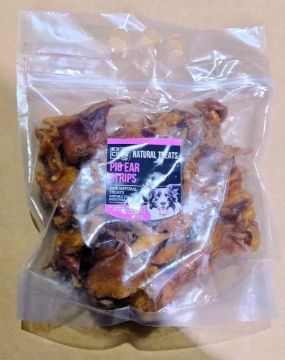 Picture of K9 Chew Co. Pigs Ear Strips 400g