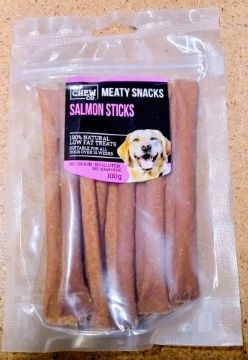 Picture of K9 Chew Co. Meaty Snacks Sticks Salmon 100g x 1