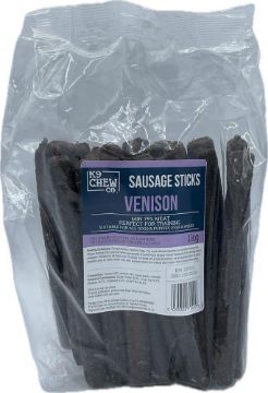 Picture of K9 Chew Co. Sausage Sticks Venison 1kg