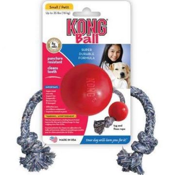 Picture of KONG Ball on Rope Small Red x 1