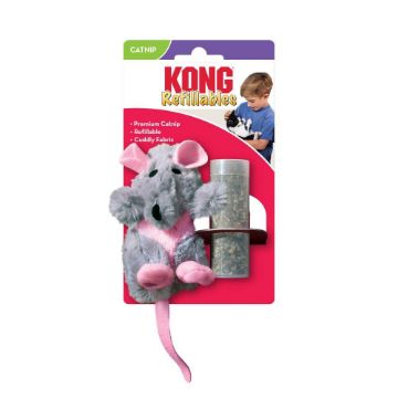 Picture of KONG Cat Toy Refillable Catnip Rat x 1