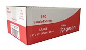 Picture of Kagesan Bulk Red Box Sandsheets Large 17" x 11" x 160