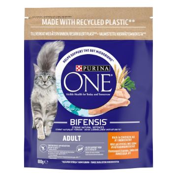 Picture of Purina One Adult Cat Chicken & Whole Grains 800g x 1
